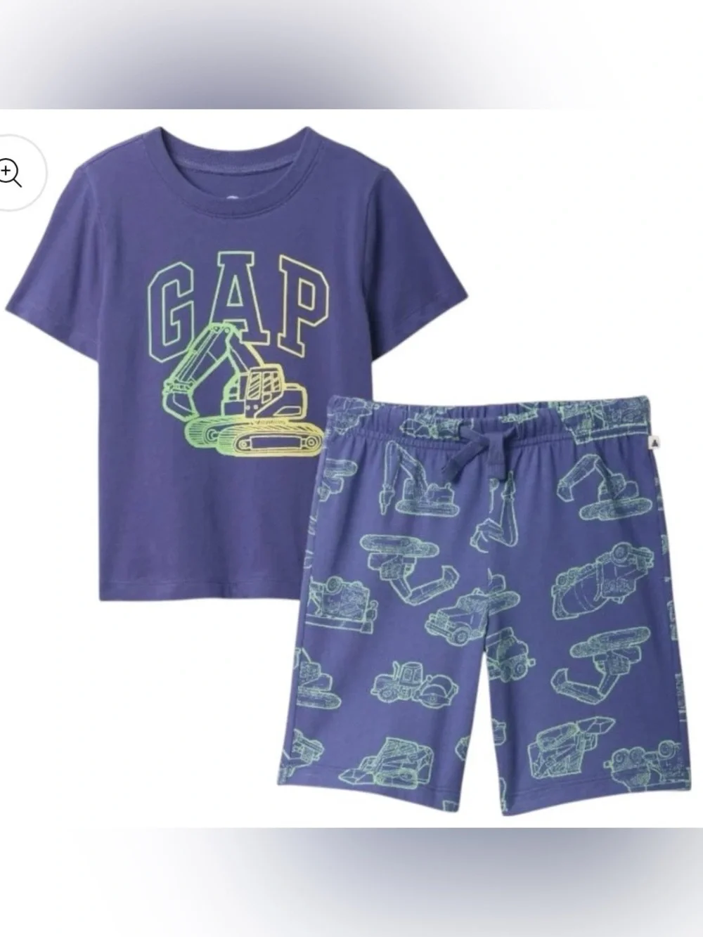 GAP BabyGAP Excavator Short Set - 2T